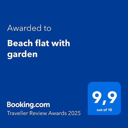 Beach Flat With Garden กาสเตย์เดเฟลส์ ภายนอก รูปภาพ