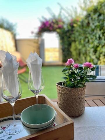 Beach Flat With Garden กาสเตย์เดเฟลส์ ภายนอก รูปภาพ